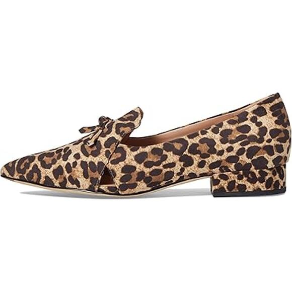 NEW Cole Haan Viola Skimmer Flat Women's Size 6.5 Leopard Print Suede Slip-On - Picture 3 of 8